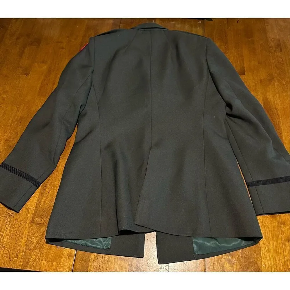 Vintage Army DC National Guard Women’s Official Blazer Jacket Size 12 Regular - Picture 9 of 12